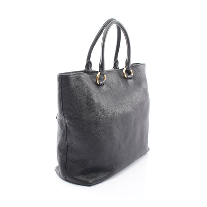 2WAY ハンドバッグ トートバッグ レザー ブラック プラダ バッグ PRADA