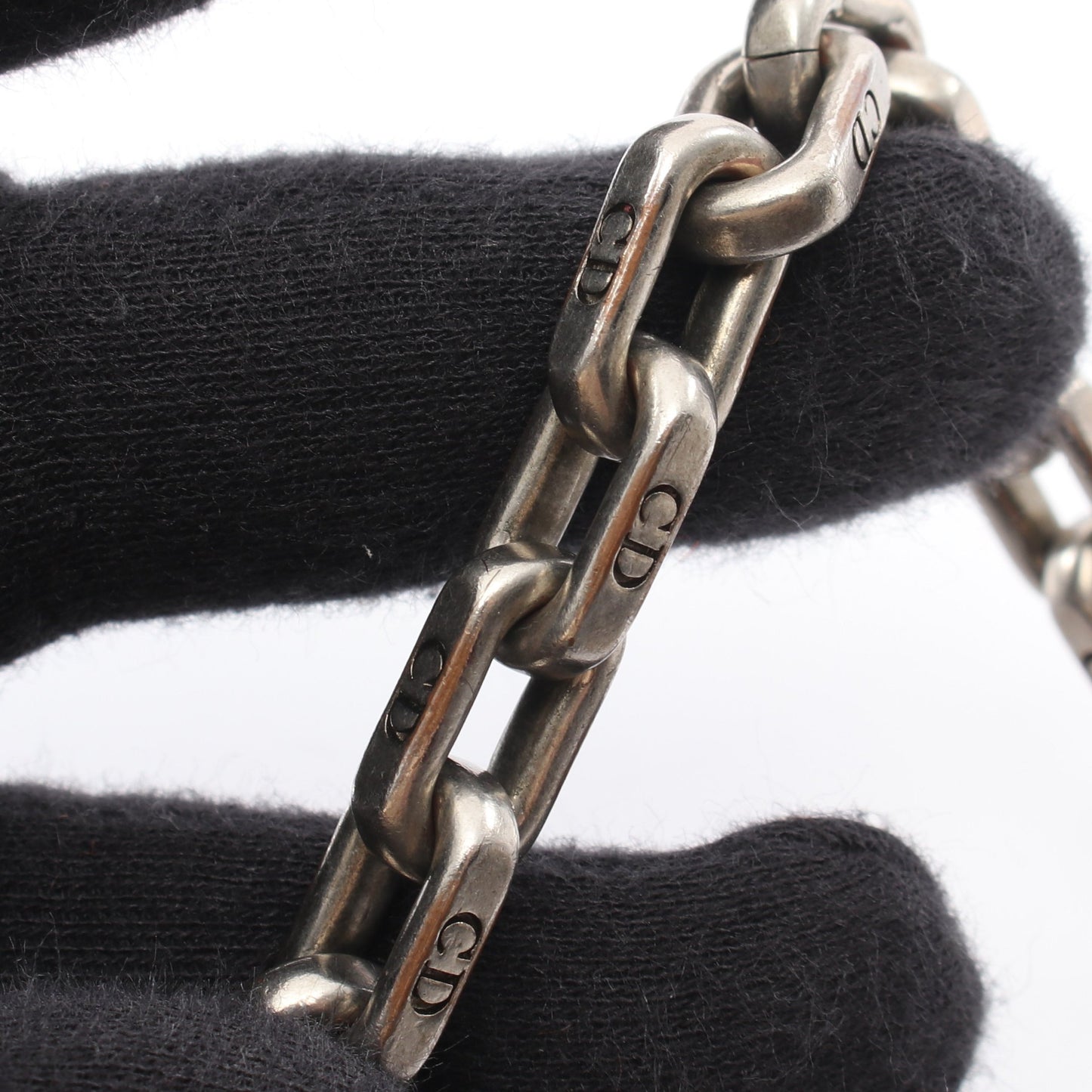 J'ADIOR 2WAY スタッズ チェーンショルダーバッグ レザー ブラック カーキグリーン クリスチャンディオール バッグ Christian Dior