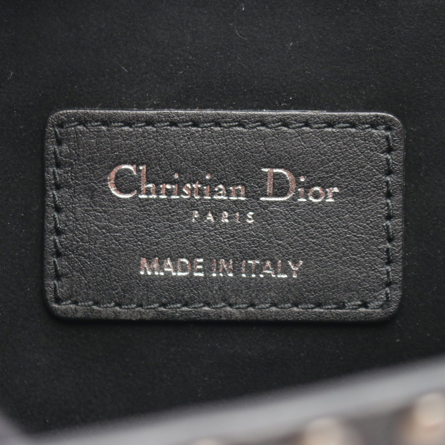 J'ADIOR 2WAY スタッズ チェーンショルダーバッグ レザー ブラック カーキグリーン クリスチャンディオール バッグ Christian Dior