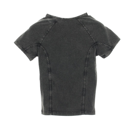T LYNNE 半袖Tシャツ コットン ダークグレー ディーゼル