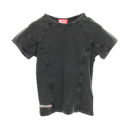 T LYNNE 半袖Tシャツ コットン ダークグレー ディーゼル