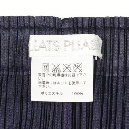 プリーツ ロング スカート ネイビー プリーツプリーズ ボトムス PLEATS PLEASE