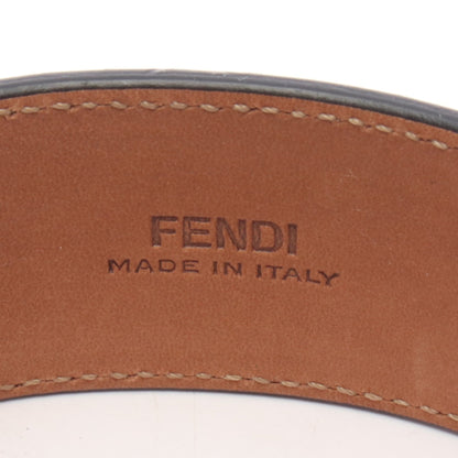マンシェット ブレスレット パイソン ピンク ブラック シルバー フェンディ アクセサリー FENDI