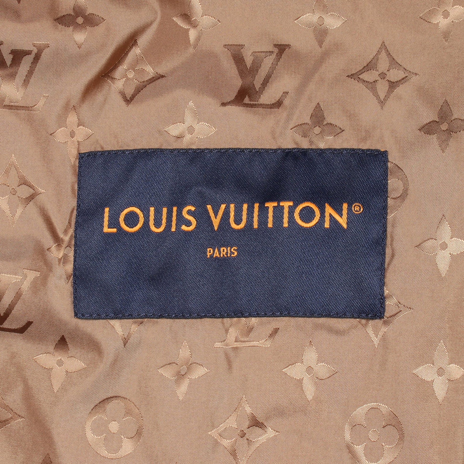 エピ フリース フーデッドブルゾン フード付き ブルゾン モダクリル ベージュ ルイヴィトン アウター LOUIS VUITTON
