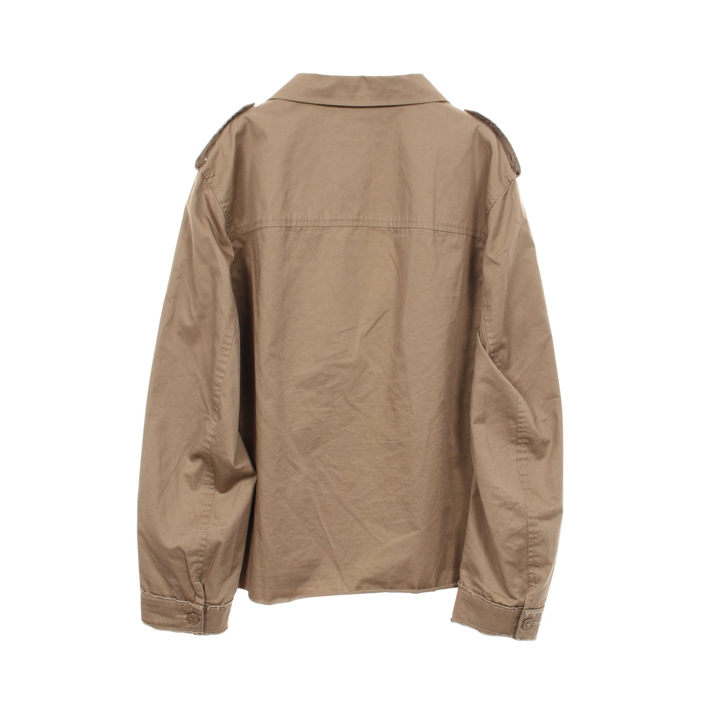 SAHARIENNE JACKET カットオフ ブルゾン ジャケット コットン ベージュ セリーヌ アウター CELINE