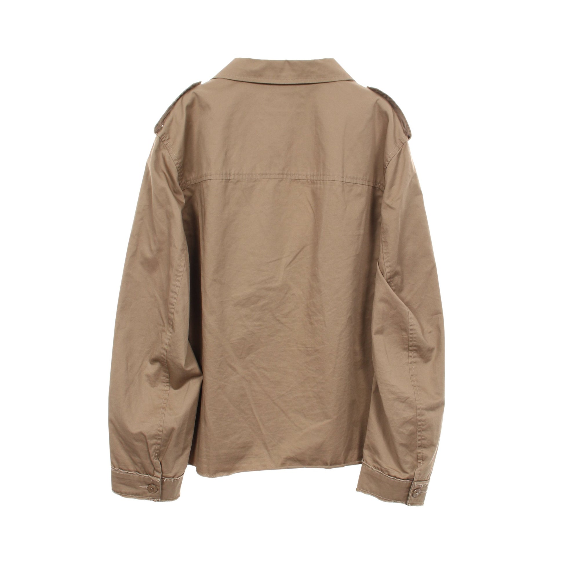 SAHARIENNE JACKET カットオフ ブルゾン ジャケット コットン ベージュ セリーヌ アウター CELINE