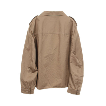 SAHARIENNE JACKET カットオフ ブルゾン ジャケット コットン ベージュ セリーヌ アウター CELINE