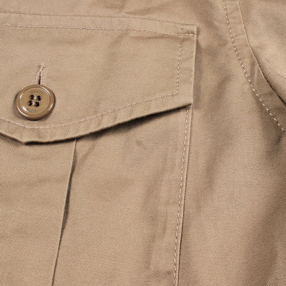 SAHARIENNE JACKET カットオフ ブルゾン ジャケット コットン ベージュ セリーヌ アウター CELINE