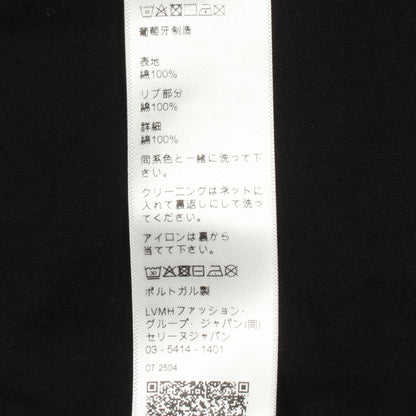 ルーズ ロゴプリント 半袖Tシャツ コットン ブラック ホワイト セリーヌ