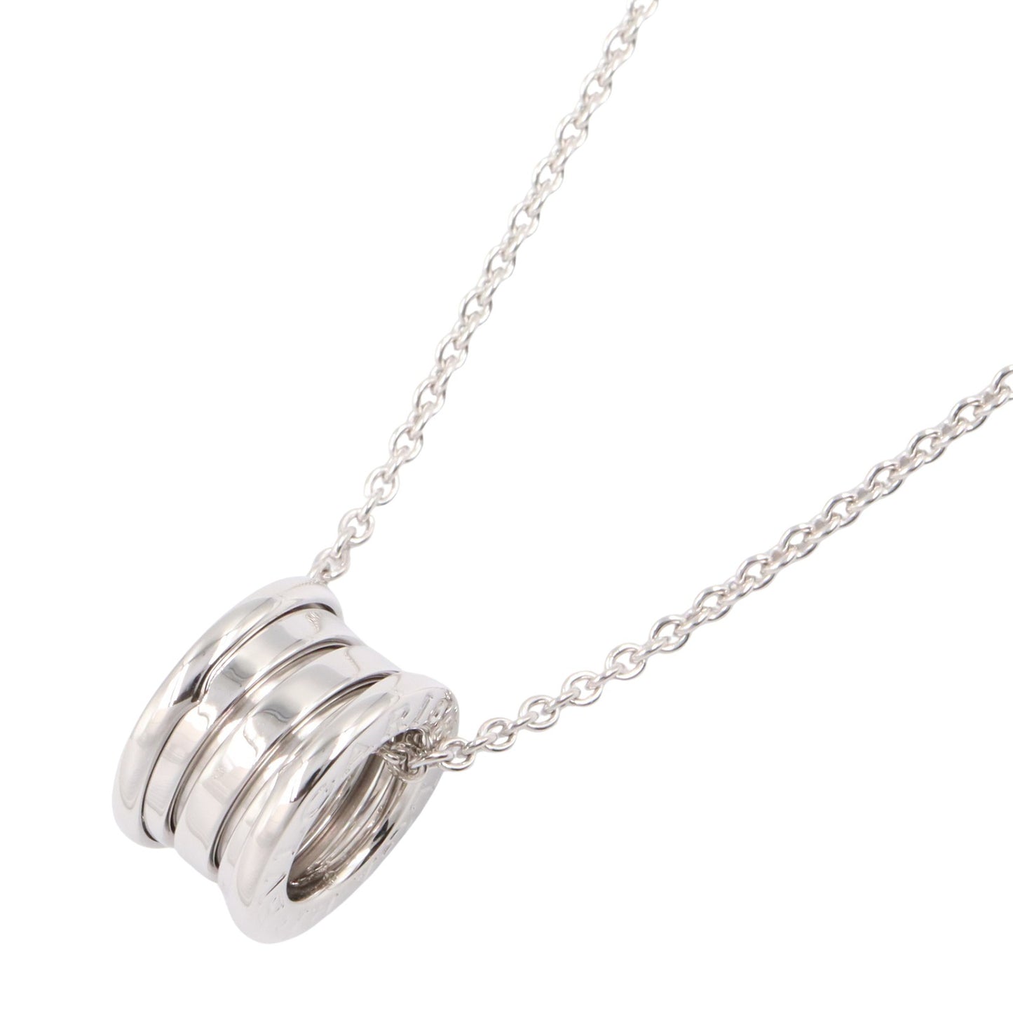 B-zero1 ビーゼロワン ネックレス ネックレス K18WG ホワイトゴールド ブルガリ アクセサリー BVLGARI