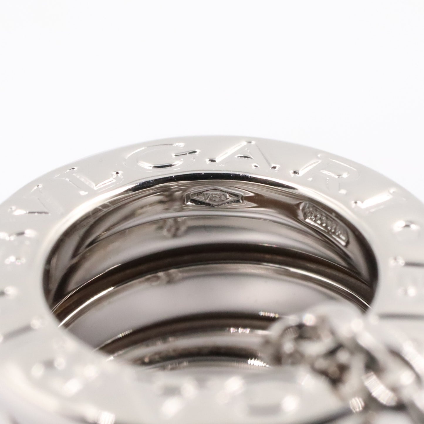 B-zero1 ビーゼロワン ネックレス ネックレス K18WG ホワイトゴールド ブルガリ アクセサリー BVLGARI