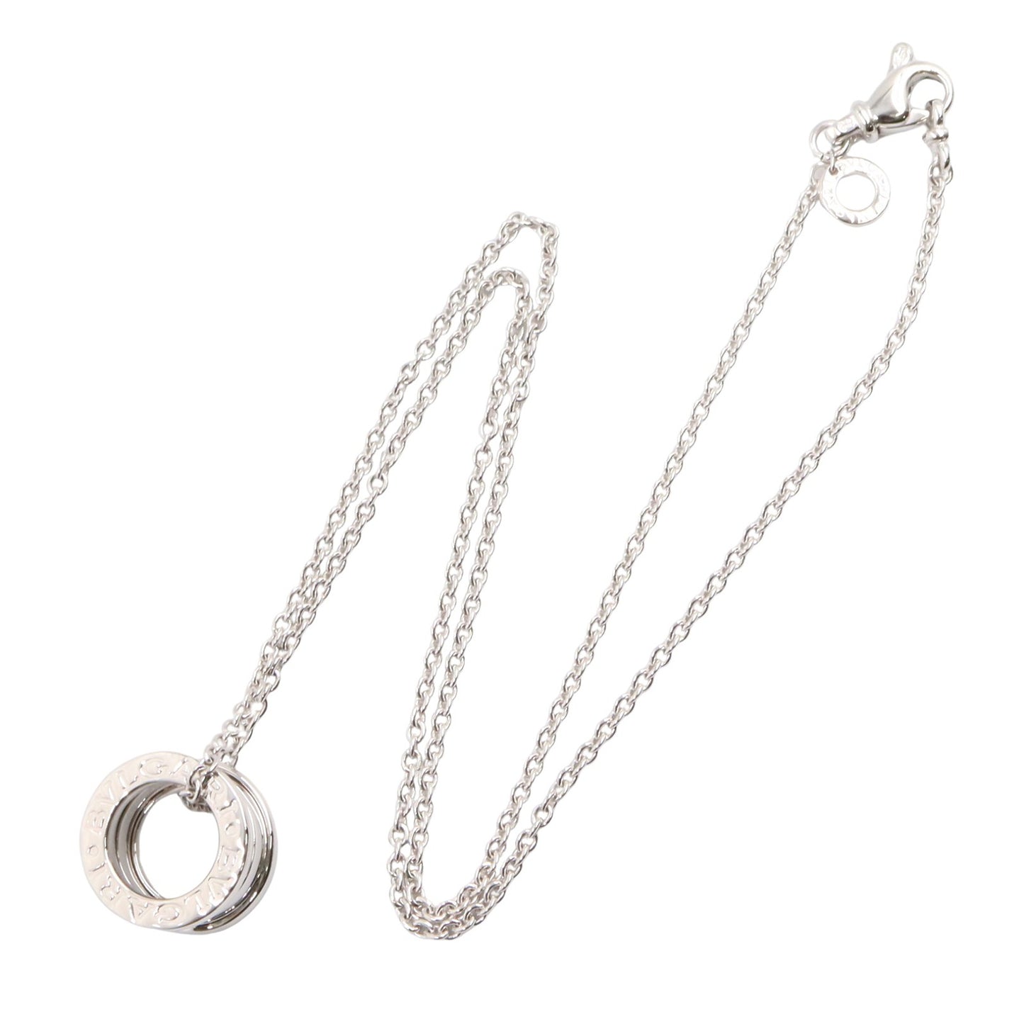 B-zero1 ビーゼロワン ネックレス ネックレス K18WG ホワイトゴールド ブルガリ アクセサリー BVLGARI