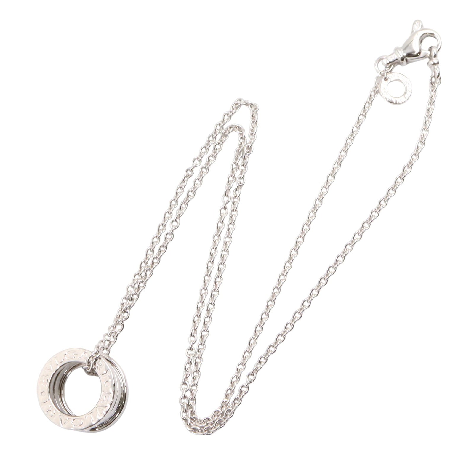 B-zero1 ビーゼロワン ネックレス ネックレス K18WG ホワイトゴールド ブルガリ アクセサリー BVLGARI