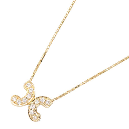マカダム ダイヤ ネックレス ネックレス K18YG ダイヤモンド イエローゴールド クリア セリーヌ アクセサリー CELINE