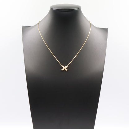 マカダム ダイヤ ネックレス ネックレス K18YG ダイヤモンド イエローゴールド クリア セリーヌ アクセサリー CELINE