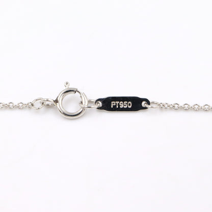 ソリティア ネックレス ネックレス PT950 ダイヤモンド プラチナ クリア ティファニー アクセサリー TIFFANY & Co.
