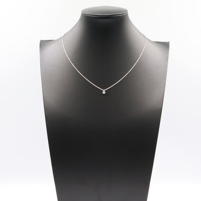 ソリティア ネックレス ネックレス PT950 ダイヤモンド プラチナ クリア ティファニー アクセサリー TIFFANY & Co.