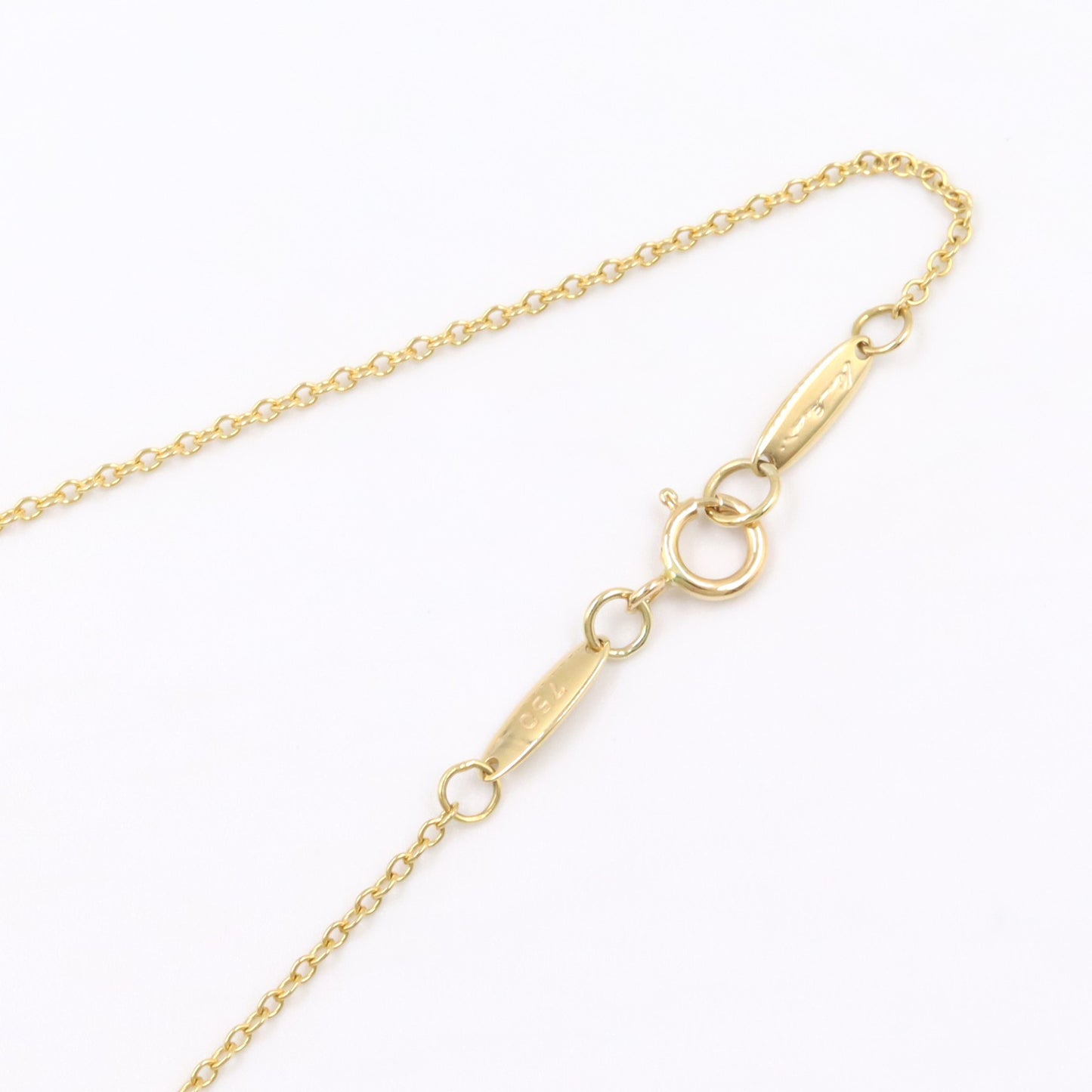 ファセット ネックレス ネックレス K18YG イエローゴールド ティファニー アクセサリー TIFFANY & Co.