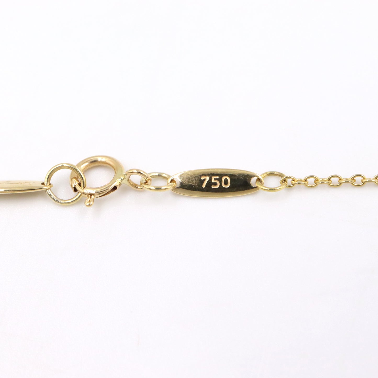 ファセット ネックレス ネックレス K18YG イエローゴールド ティファニー アクセサリー TIFFANY & Co.