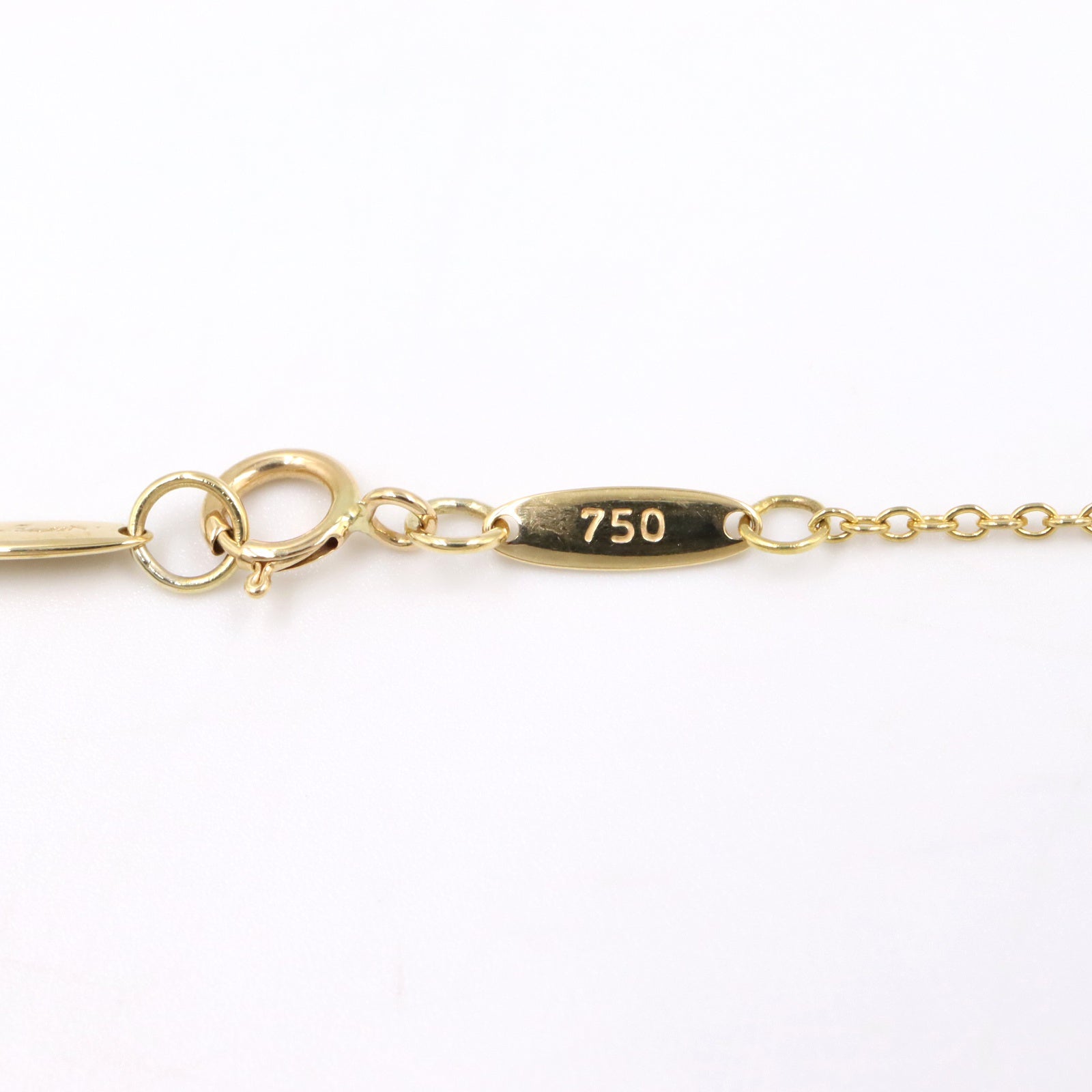 ファセット ネックレス ネックレス K18YG イエローゴールド ティファニー アクセサリー TIFFANY & Co.