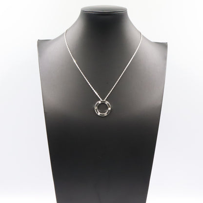 ラブ サークル 3Pダイヤ ネックレス ネックレス K18WG ダイヤモンド ホワイトゴールド クリア カルティエ アクセサリー Cartier