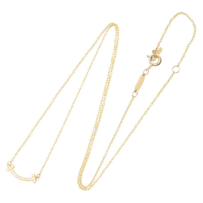 Tスマイル ミニ ダイヤ ネックレス ネックレス K18YG ダイヤモンド イエローゴールド クリア ティファニー アクセサリー TIFFANY & Co.