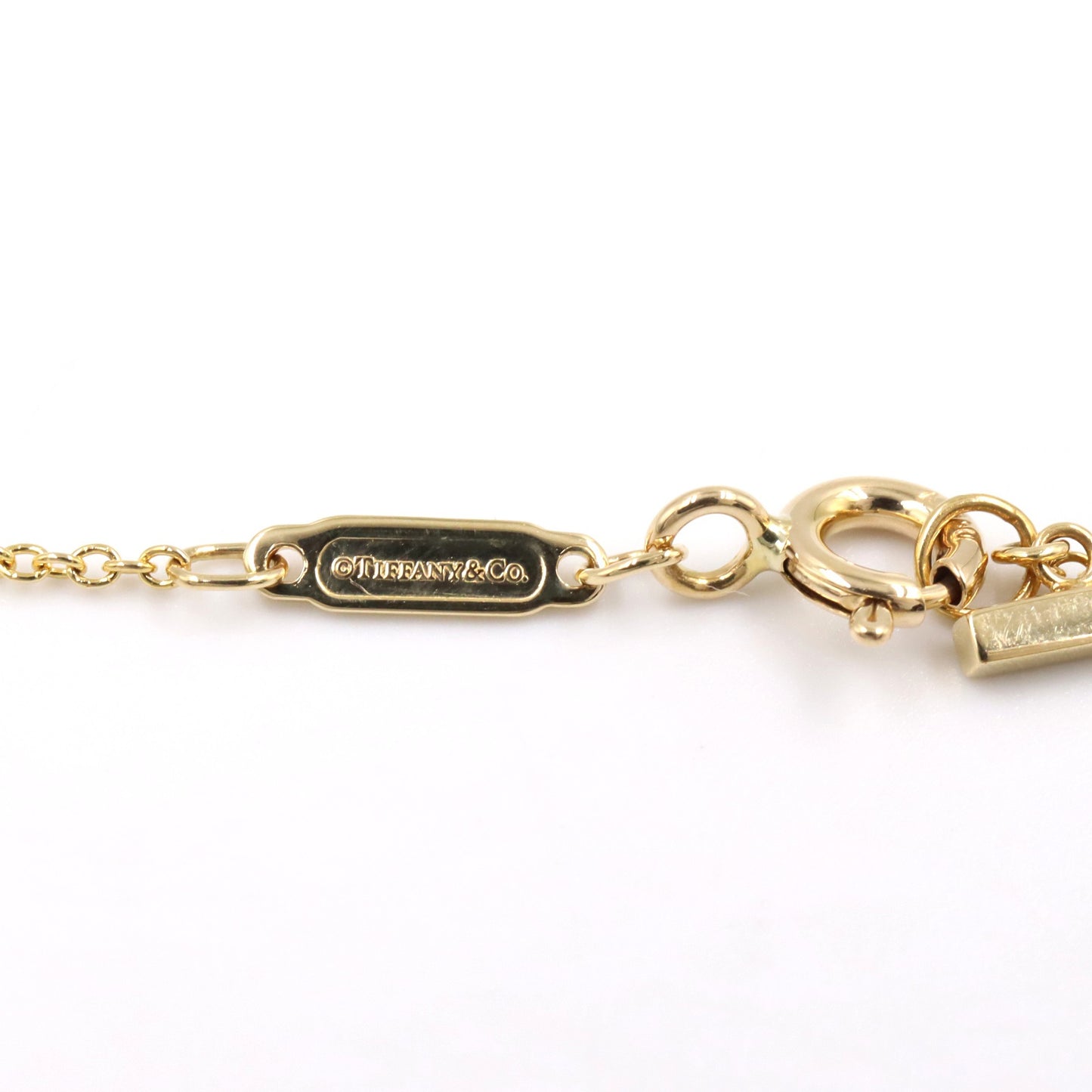 Tスマイル ミニ ダイヤ ネックレス ネックレス K18YG ダイヤモンド イエローゴールド クリア ティファニー アクセサリー TIFFANY & Co.
