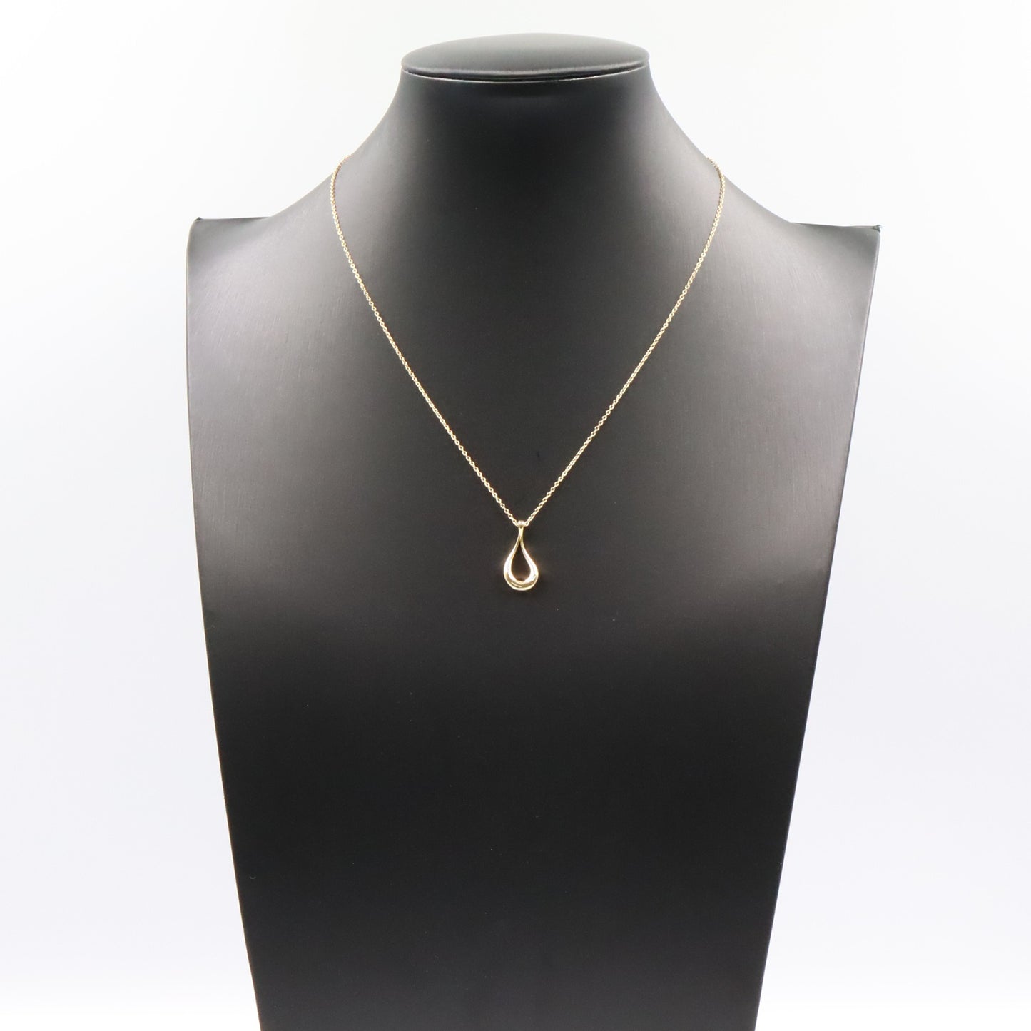 ティアドロップオープン ネックレス ネックレス K18YG イエローゴールド ティファニー アクセサリー TIFFANY & Co.