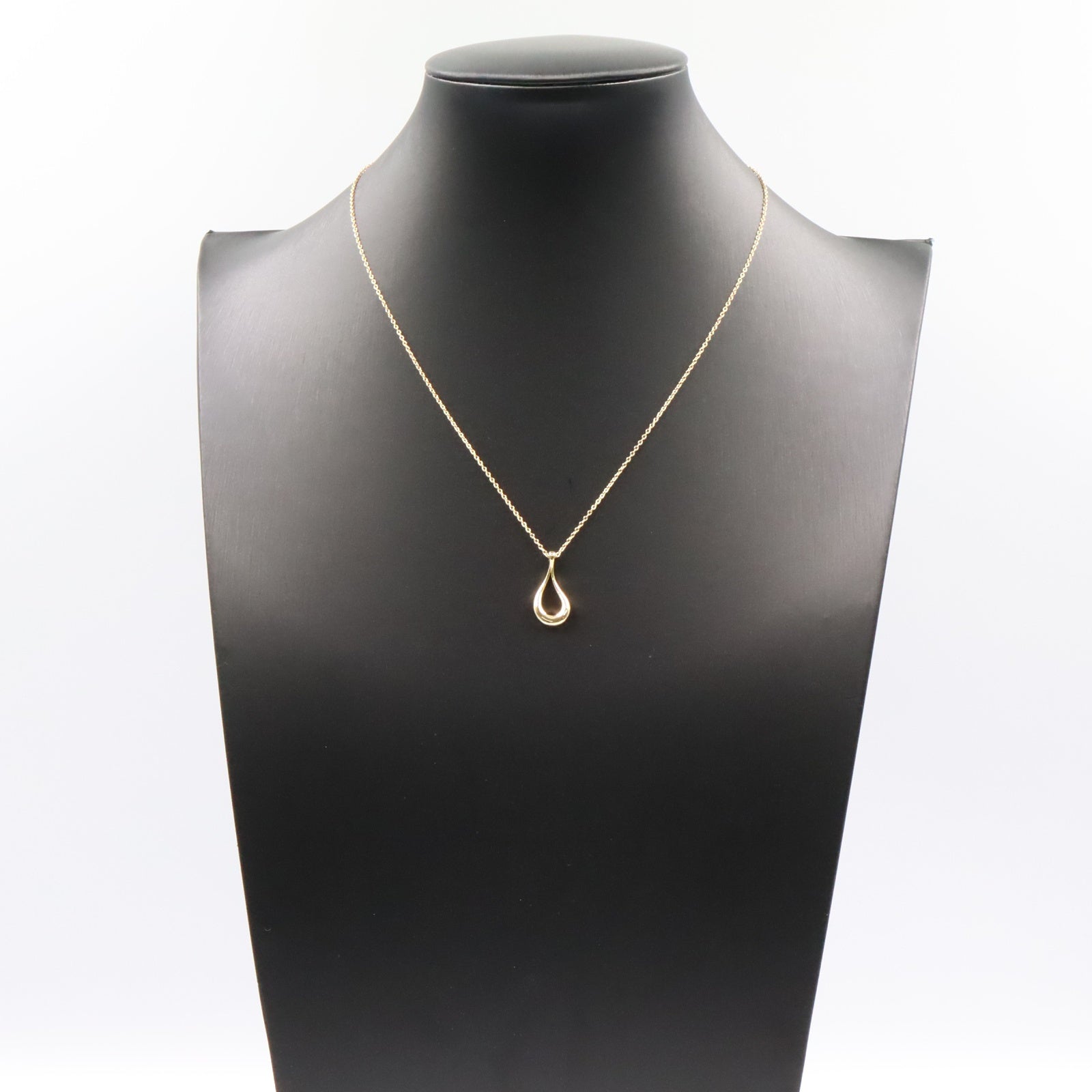 ティアドロップオープン ネックレス ネックレス K18YG イエローゴールド ティファニー アクセサリー TIFFANY & Co.
