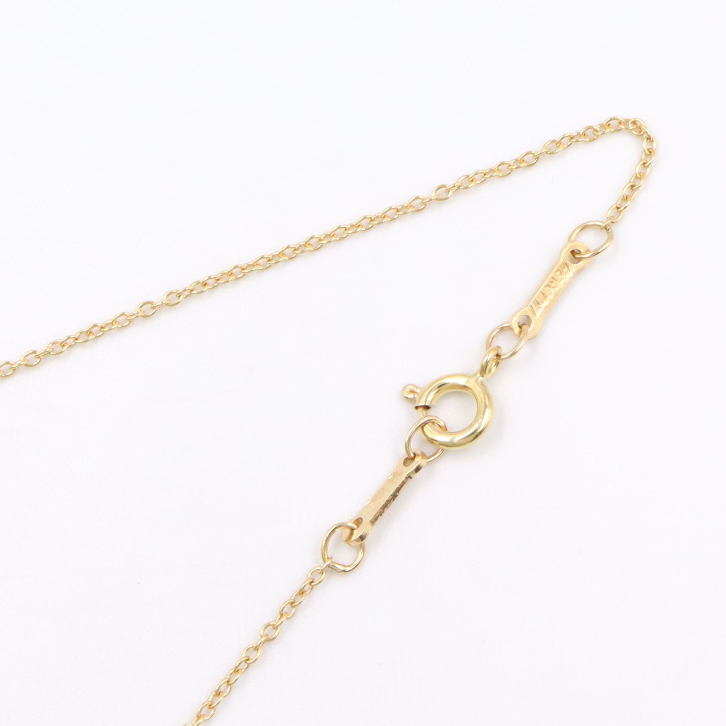 ティアドロップオープン ネックレス ネックレス K18YG イエローゴールド ティファニー アクセサリー TIFFANY & Co.