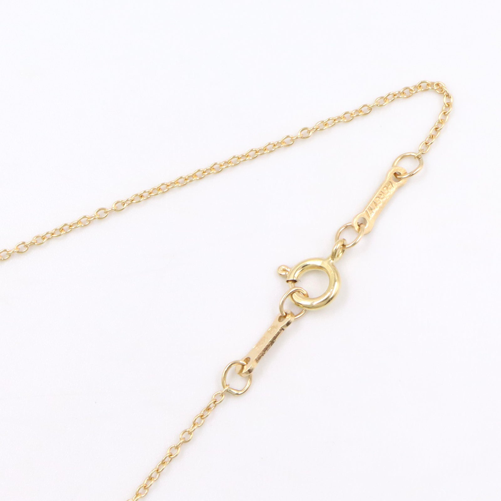 ティアドロップオープン ネックレス ネックレス K18YG イエローゴールド ティファニー アクセサリー TIFFANY & Co.