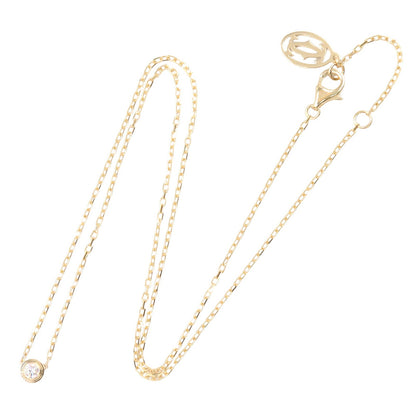 ダムール SM ネックレス ネックレス K18YG ダイヤモンド イエローゴールド クリア カルティエ アクセサリー Cartier