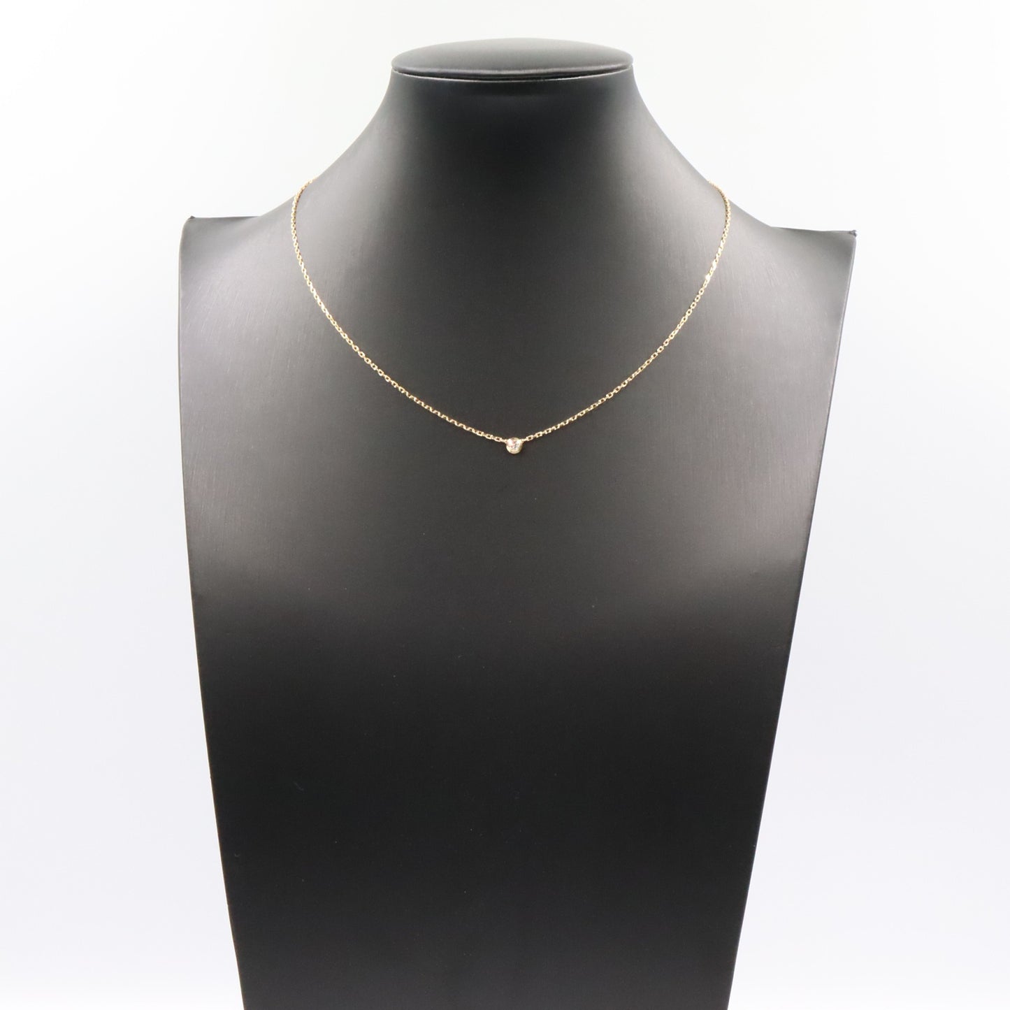 ダムール SM ネックレス ネックレス K18YG ダイヤモンド イエローゴールド クリア カルティエ アクセサリー Cartier