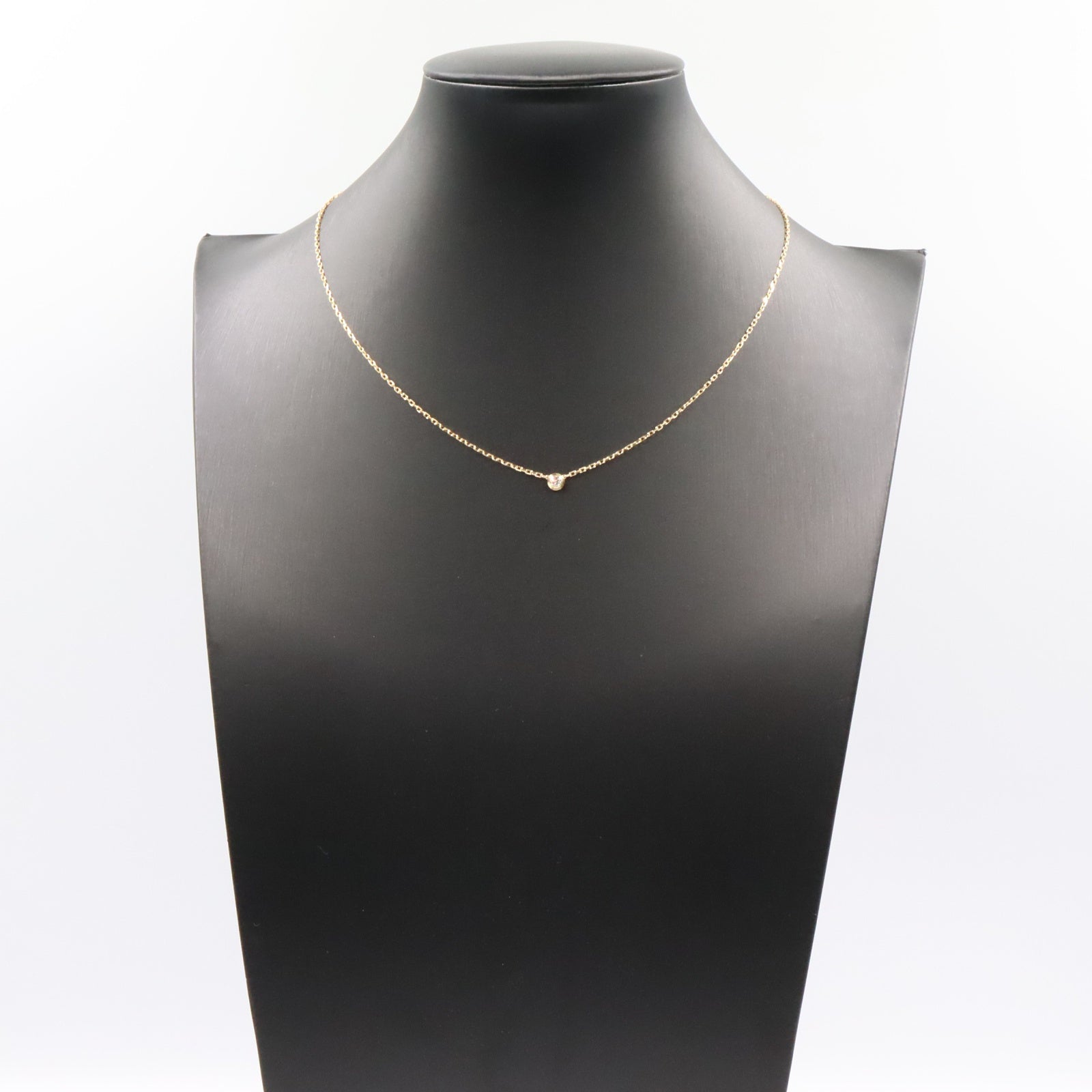 ダムール SM ネックレス ネックレス K18YG ダイヤモンド イエローゴールド クリア カルティエ アクセサリー Cartier
