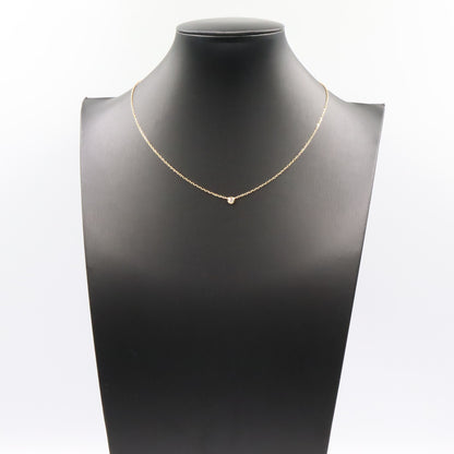 ダムール SM ネックレス ネックレス K18YG ダイヤモンド イエローゴールド クリア カルティエ アクセサリー Cartier