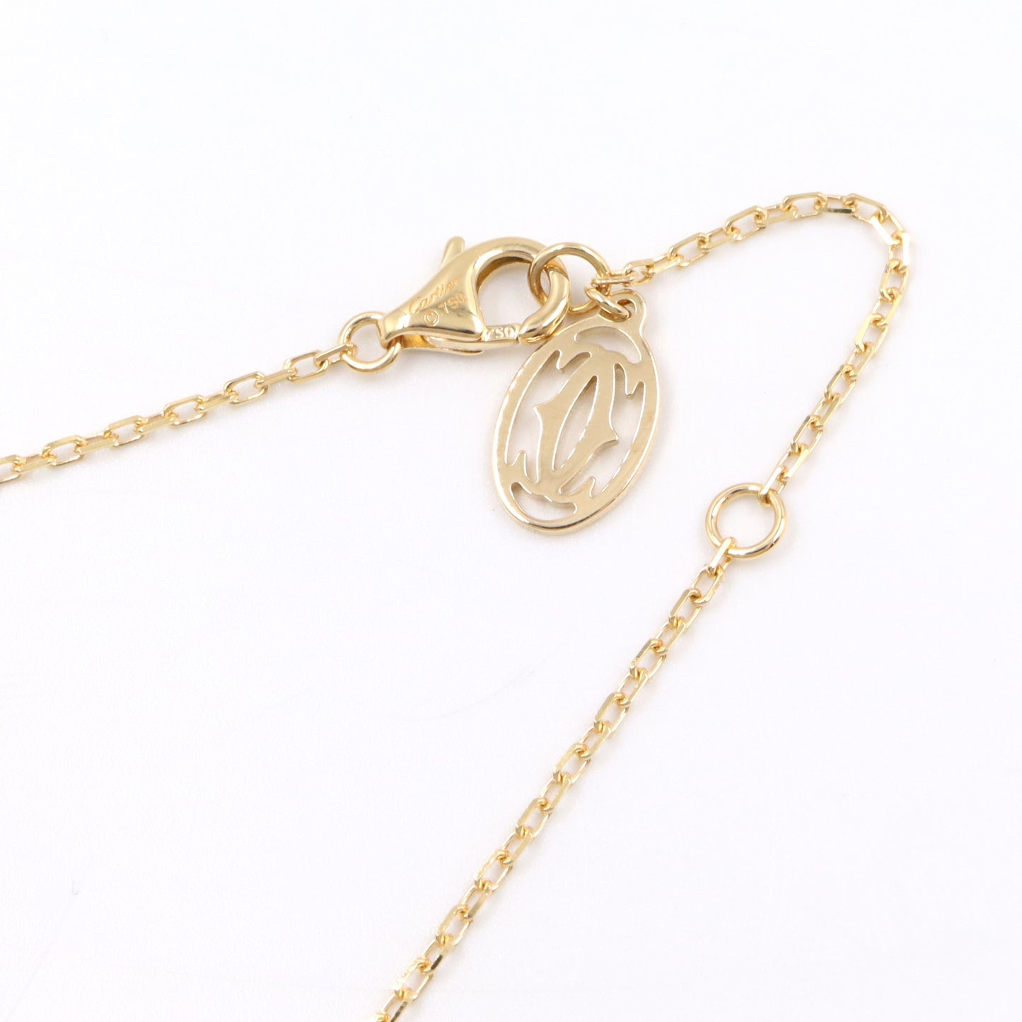 ダムール SM ネックレス ネックレス K18YG ダイヤモンド イエローゴールド クリア カルティエ アクセサリー Cartier