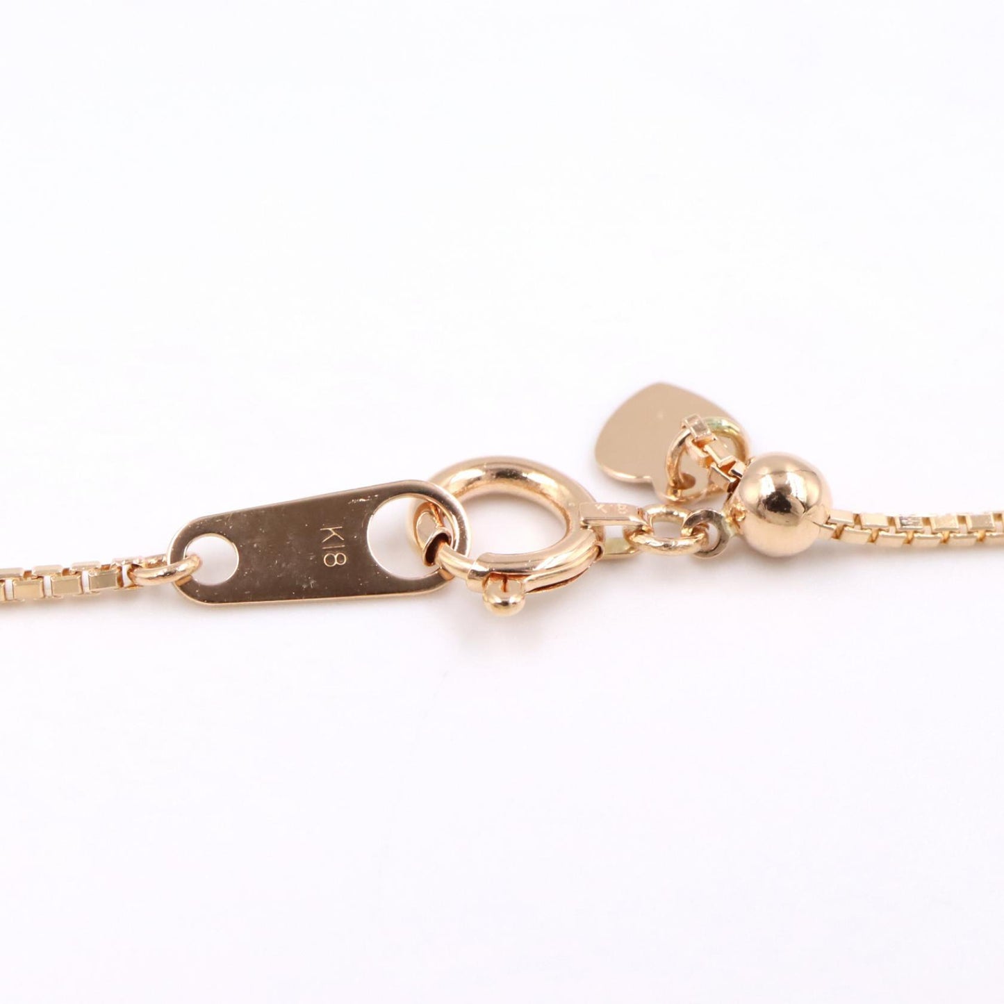 ダイヤモンド ネックレス ネックレス K18PG K18WG ダイヤモンド ピンクゴールド ホワイトゴールド クリア ノーブランドジュエリー