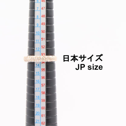 ダイヤリング リング 指輪 K18PG ダイヤモンド ピンクゴールド クリア ノーブランドジュエリー