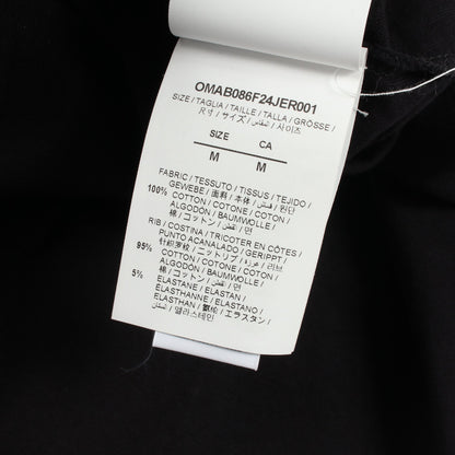 Eye Logo Skate 長袖Tシャツ コットン ブラック オフホワイト