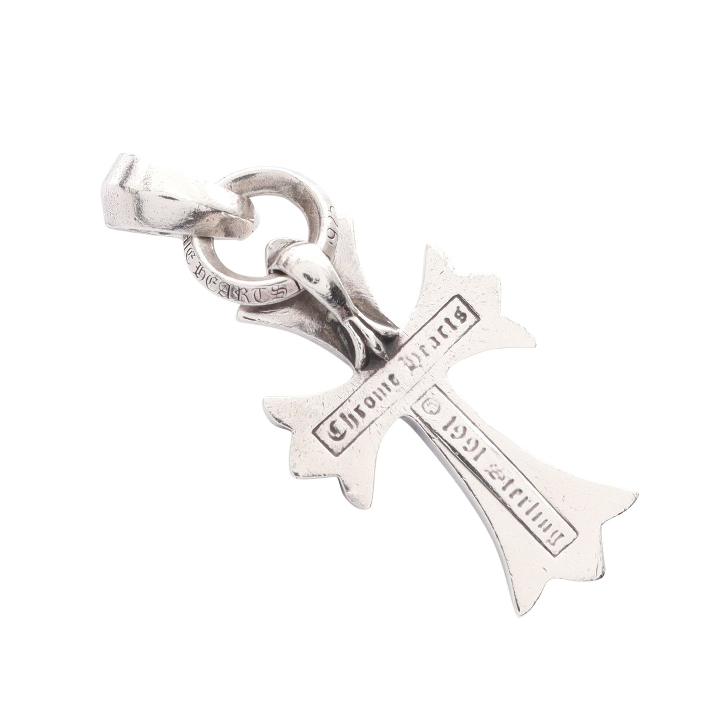 CHクロス ペンダント スモール with ベイル ペンダントトップ SV925 シルバー クロムハーツ アクセサリー Chrome Hearts