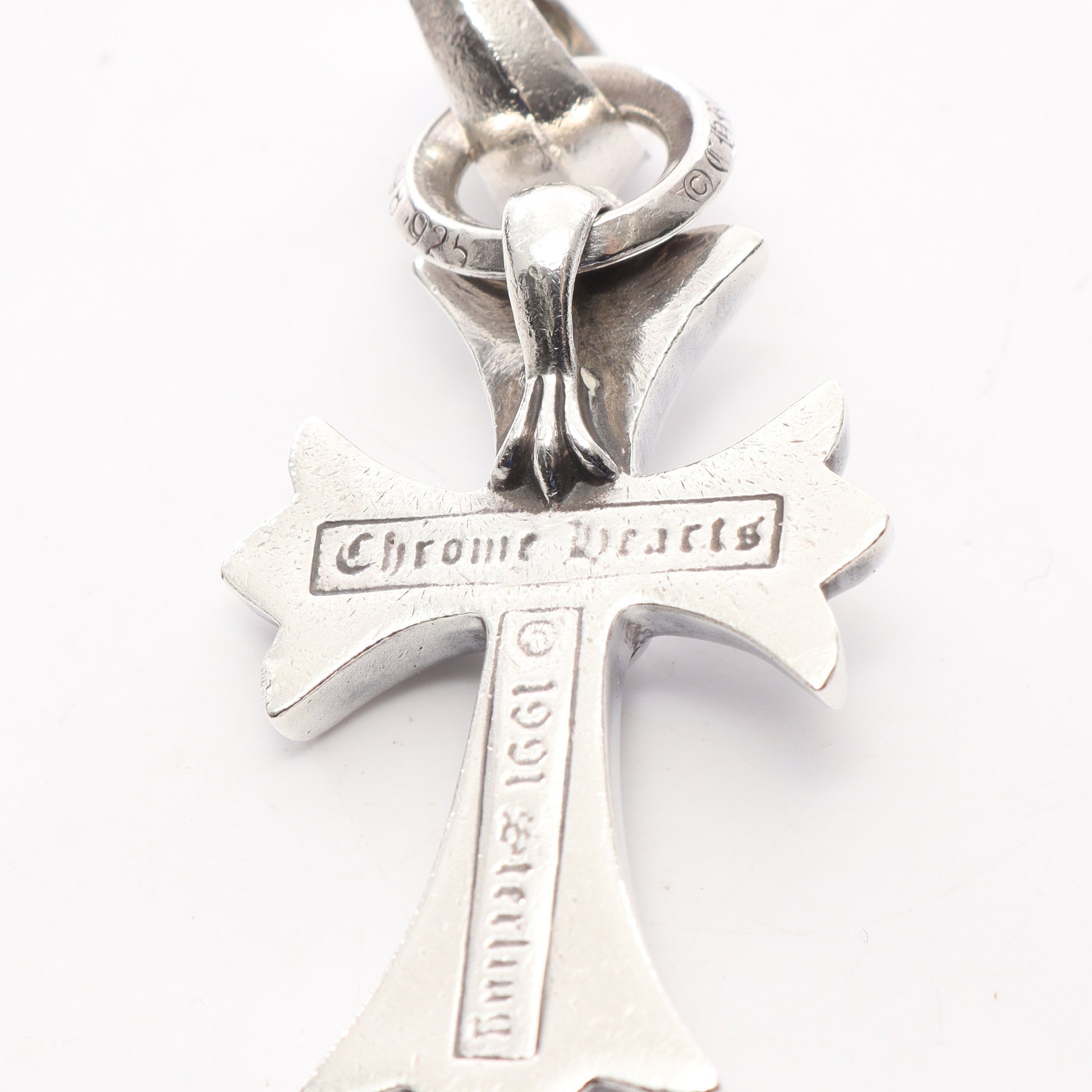 CHクロス ペンダント スモール with ベイル ペンダントトップ SV925 シルバー クロムハーツ アクセサリー Chrome Hearts