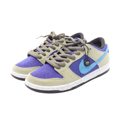 SB DUNK LOW PRO ローカットスニーカー スエード ファブリック ブルー カーキグリーン ナイキエスビー