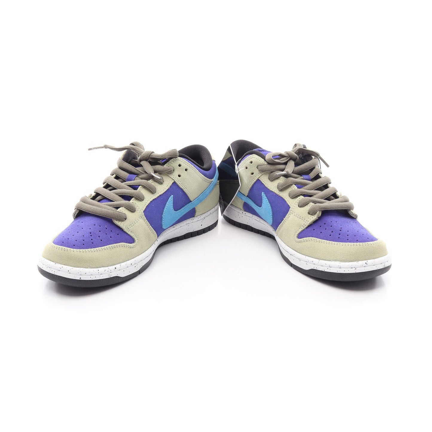 SB DUNK LOW PRO ローカットスニーカー スエード ファブリック ブルー カーキグリーン ナイキエスビー