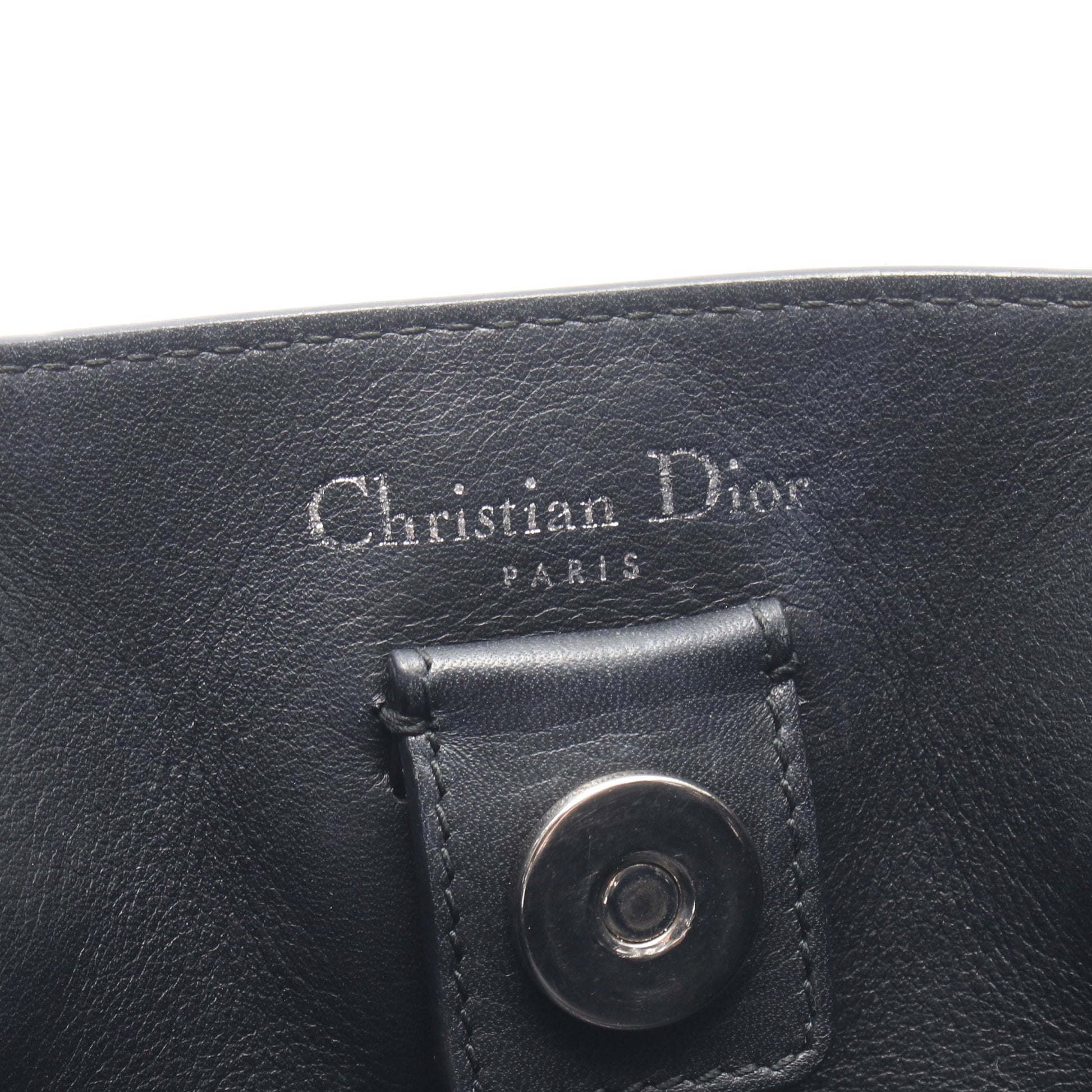 パラダイス ディオリッシモ ハンドバッグ レザー ブラック マルチカラー クリスチャンディオール バッグ Christian Dior