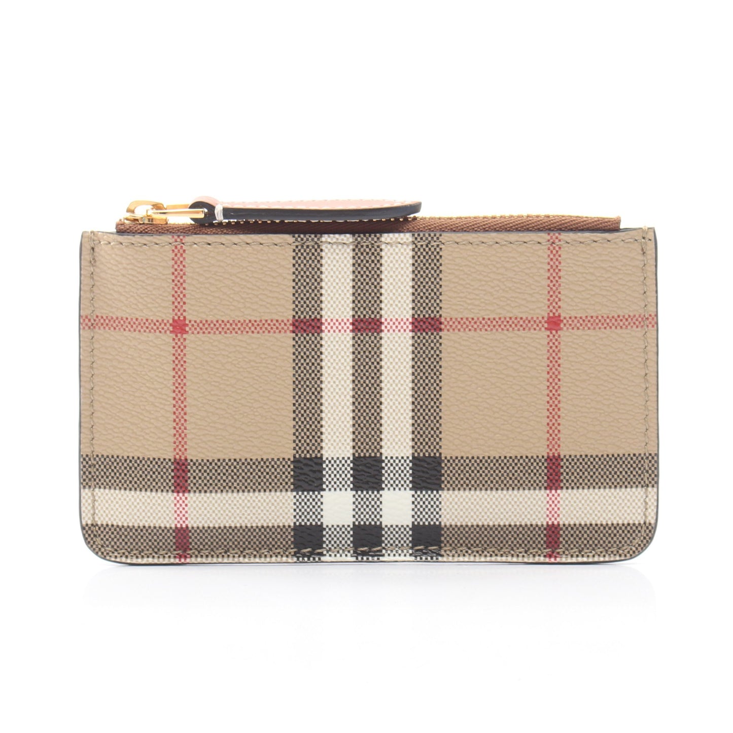 KELBROOK ヴィンテージチェック キーリング付き カードケース PVC ベージュ マルチカラー バーバリー 財布・小物 BURBERRY