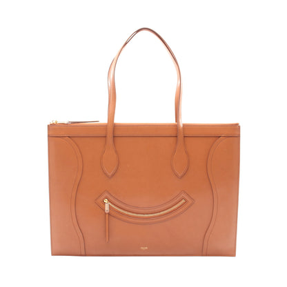 フラットラゲージ ショルダーバッグ トートバッグ レザー ブラウン セリーヌ バッグ CELINE