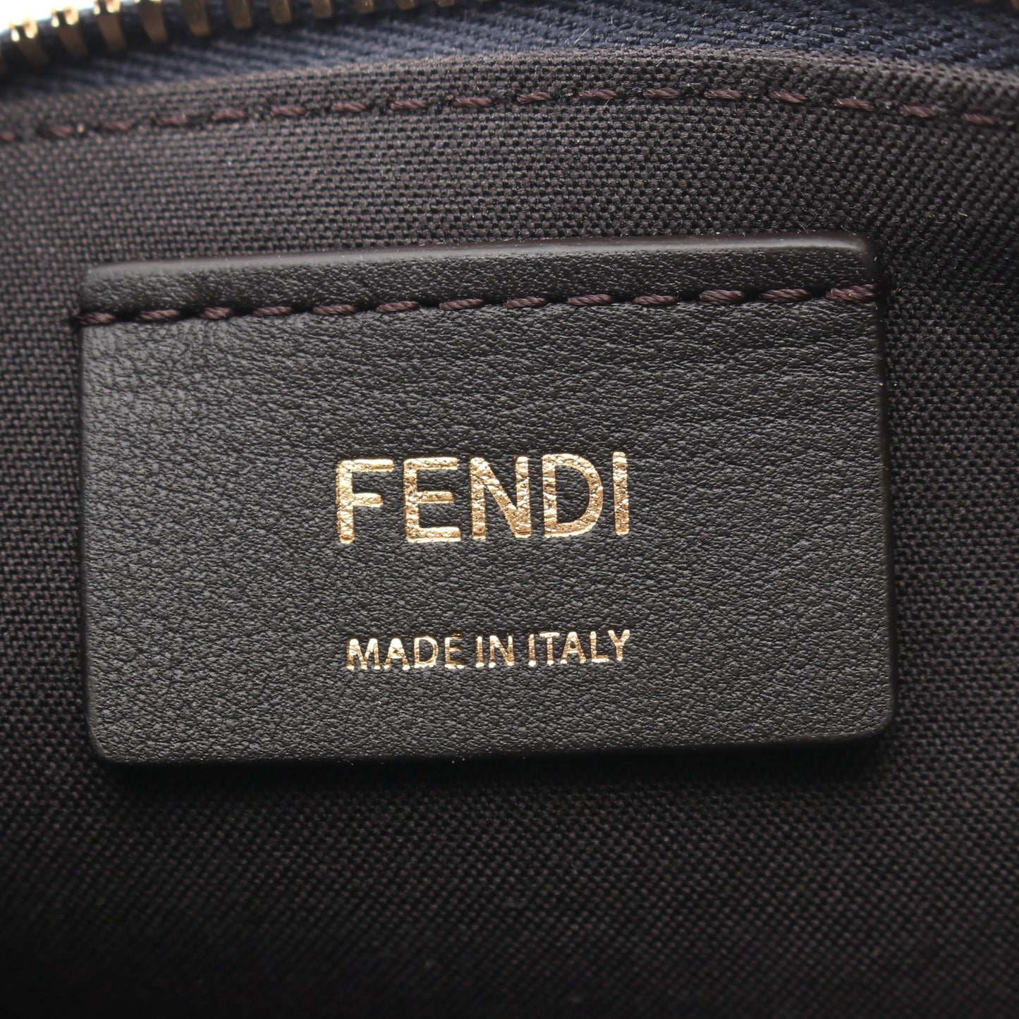 ヴァニティ FFジャガード 2WAY ハンドバッグ キャンバス レザー ネイビー ライトブルー フェンディ バッグ FENDI