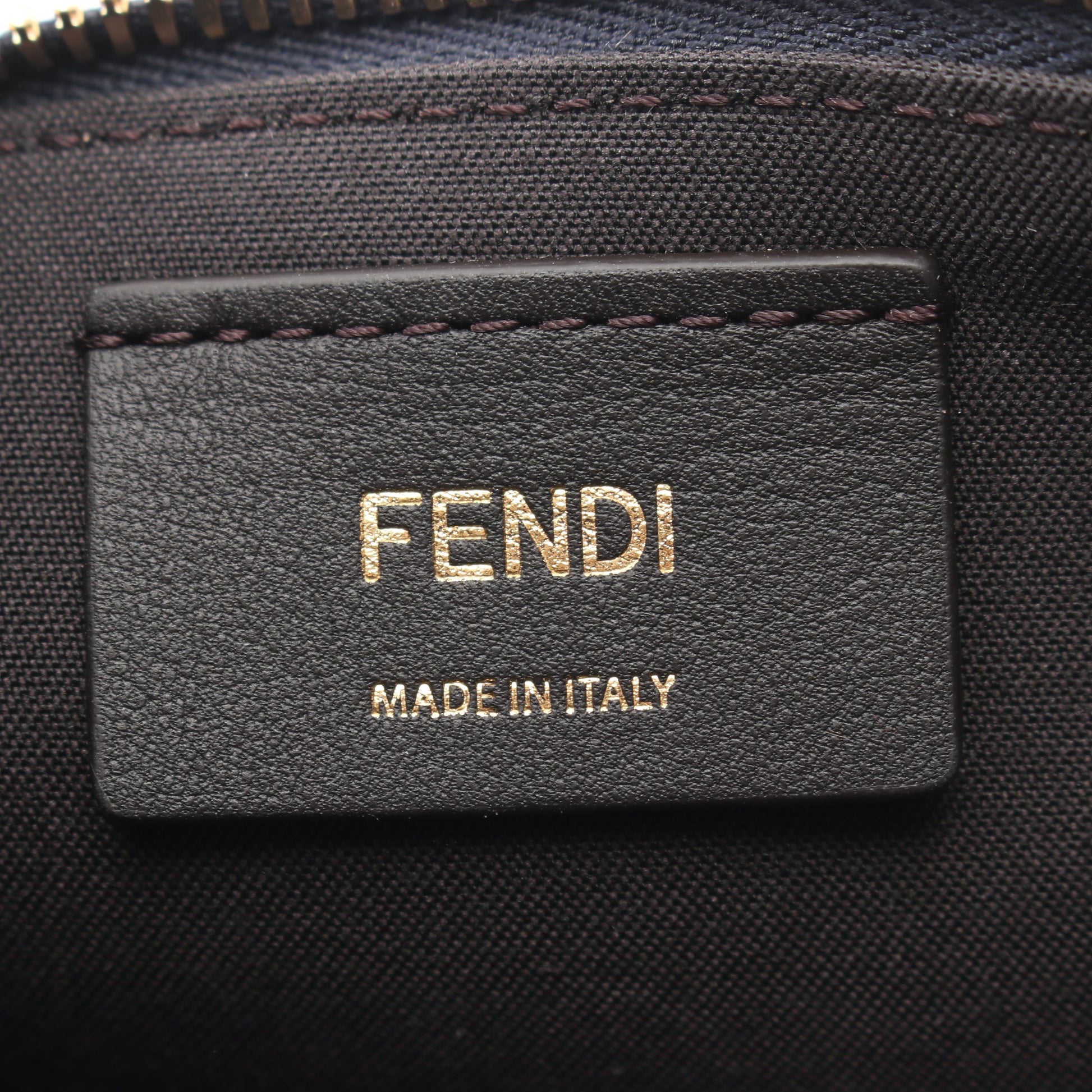 ヴァニティ FFジャガード 2WAY ハンドバッグ キャンバス レザー ネイビー ライトブルー フェンディ バッグ FENDI