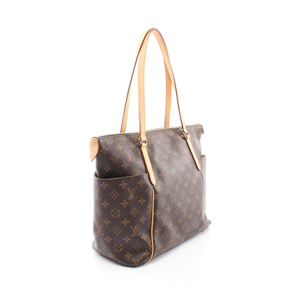 トータリーMM モノグラム ショルダーバッグ トートバッグ PVC レザー ブラウン ルイヴィトン バッグ LOUIS VUITTON