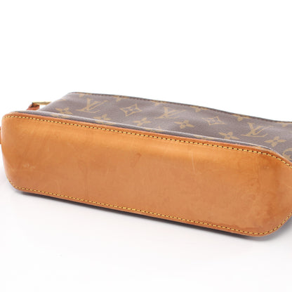 トロター モノグラム ショルダーバッグ PVC レザー ブラウン ルイヴィトン バッグ LOUIS VUITTON